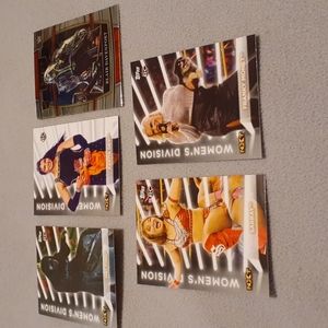 5 Diva WWE NXT Rookie Cards 2022 Select 2021 Topps